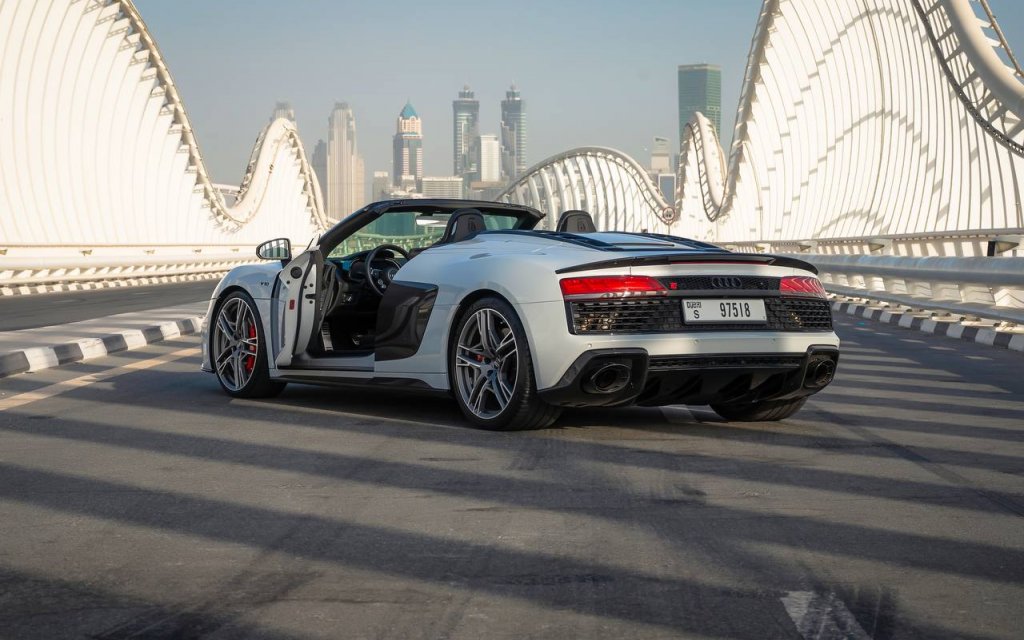 Audi R8 V10 Spyder (White)