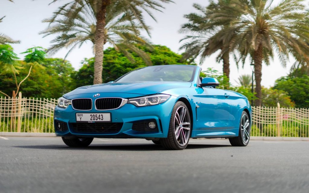 BMW 430i cabrio (Blue)