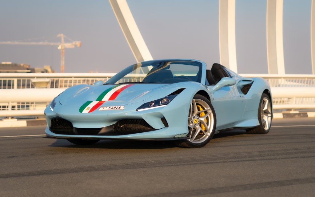 Ferrari F8 Tributo Spyder (Blue)