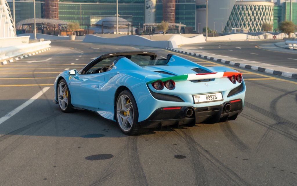 Ferrari F8 Tributo Spyder (Blue)