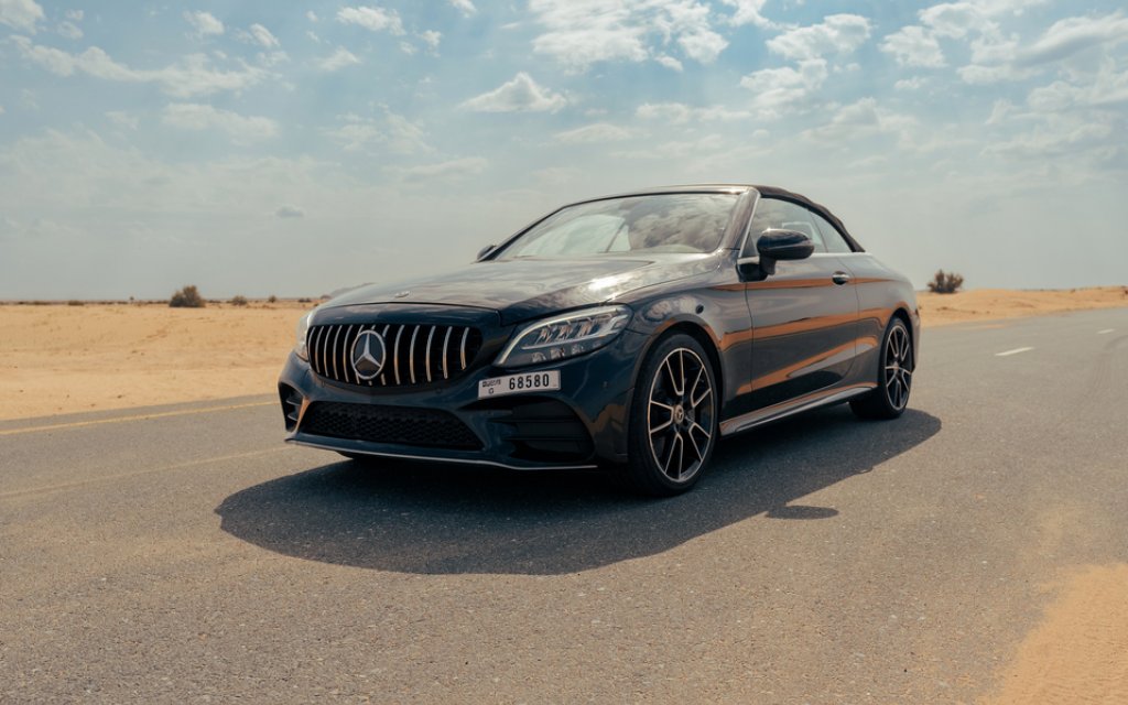 Mercedes C300 Cabrio Black