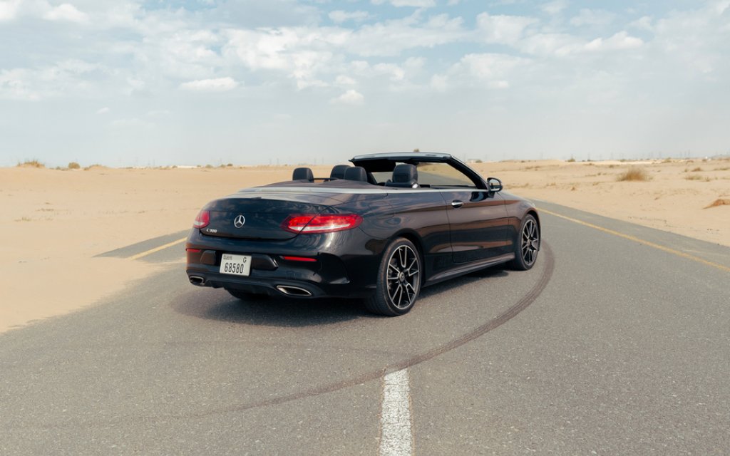 Mercedes C300 Cabrio Black