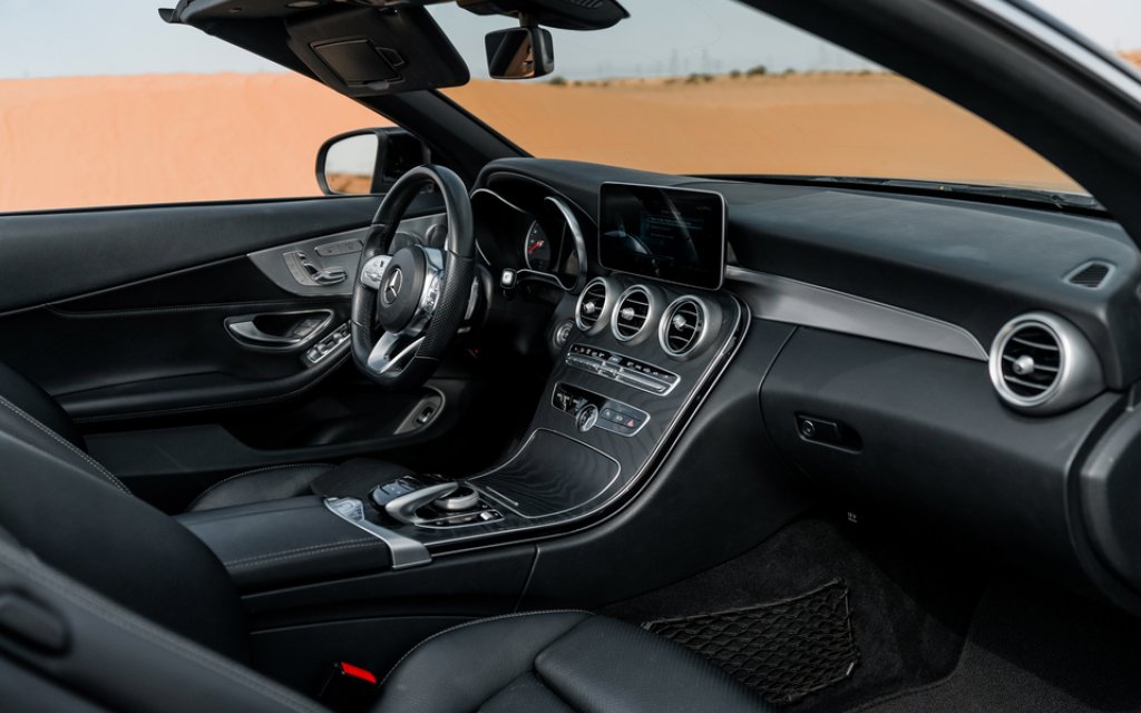 Mercedes C300 Cabrio Black